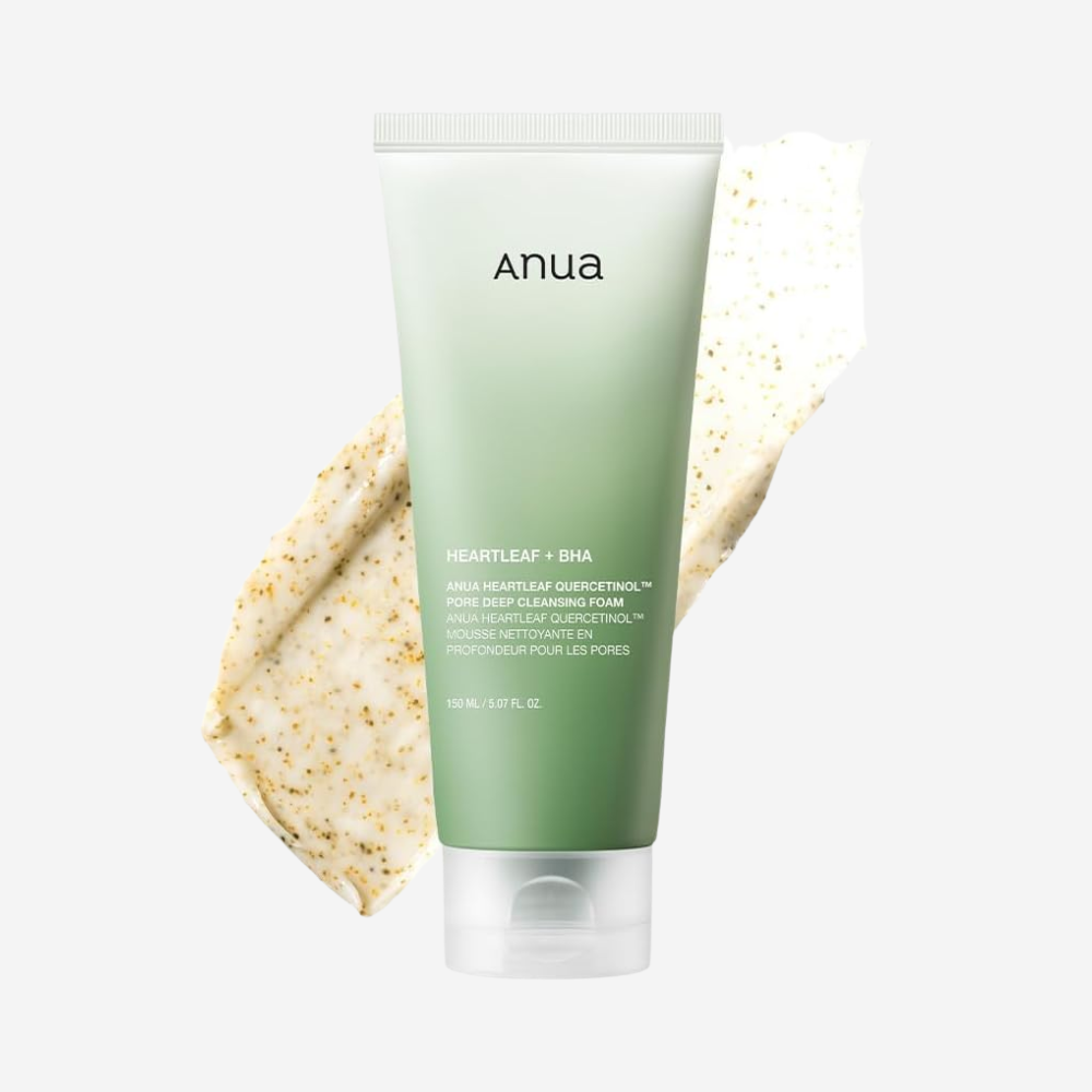 Anua Heartleaf Pore Cleansing Foam – Detergente Anti-Pori 150ml