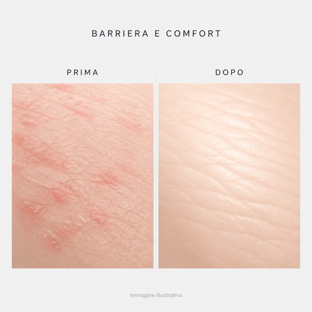 Barriera e comfort prima e dopo - immagine illustrativa
