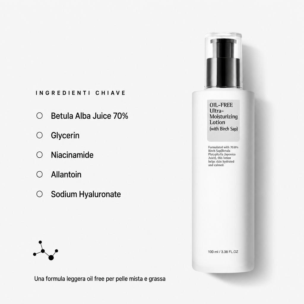 COSRX Oil Free Ultra Moisturizing Lotion - Ingredienti
