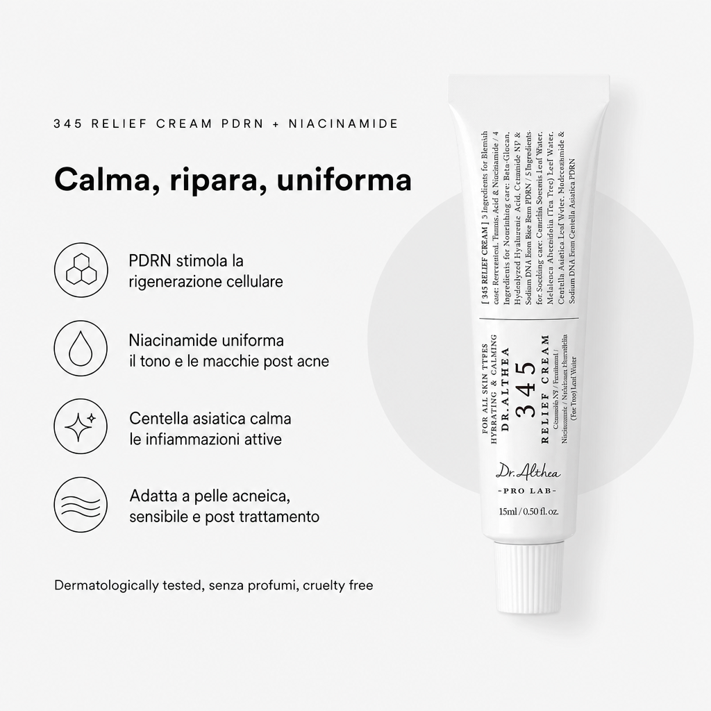 Dr Althea 345 Relief Cream - Benefici