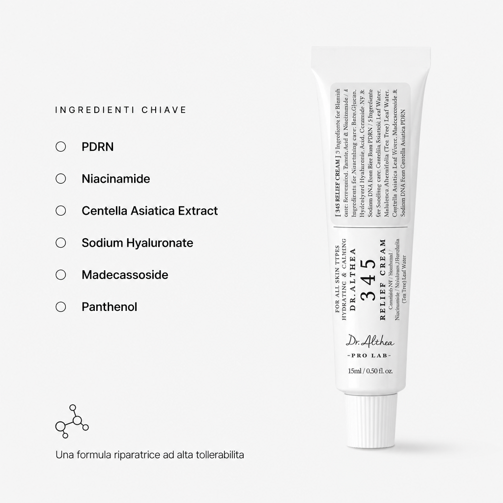 Dr Althea 345 Relief Cream - Ingredienti