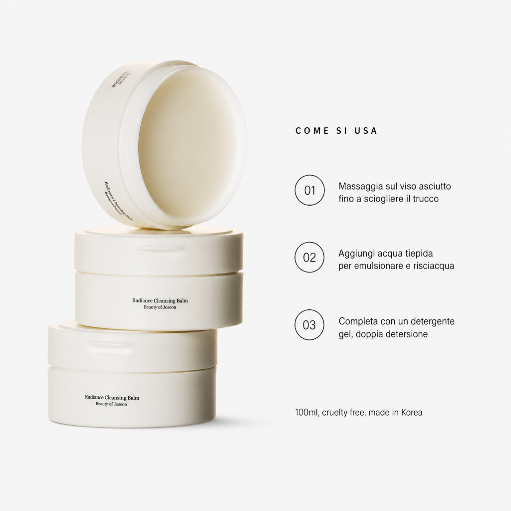 Beauty of Joseon Radiance Cleansing Balm - Come si usa