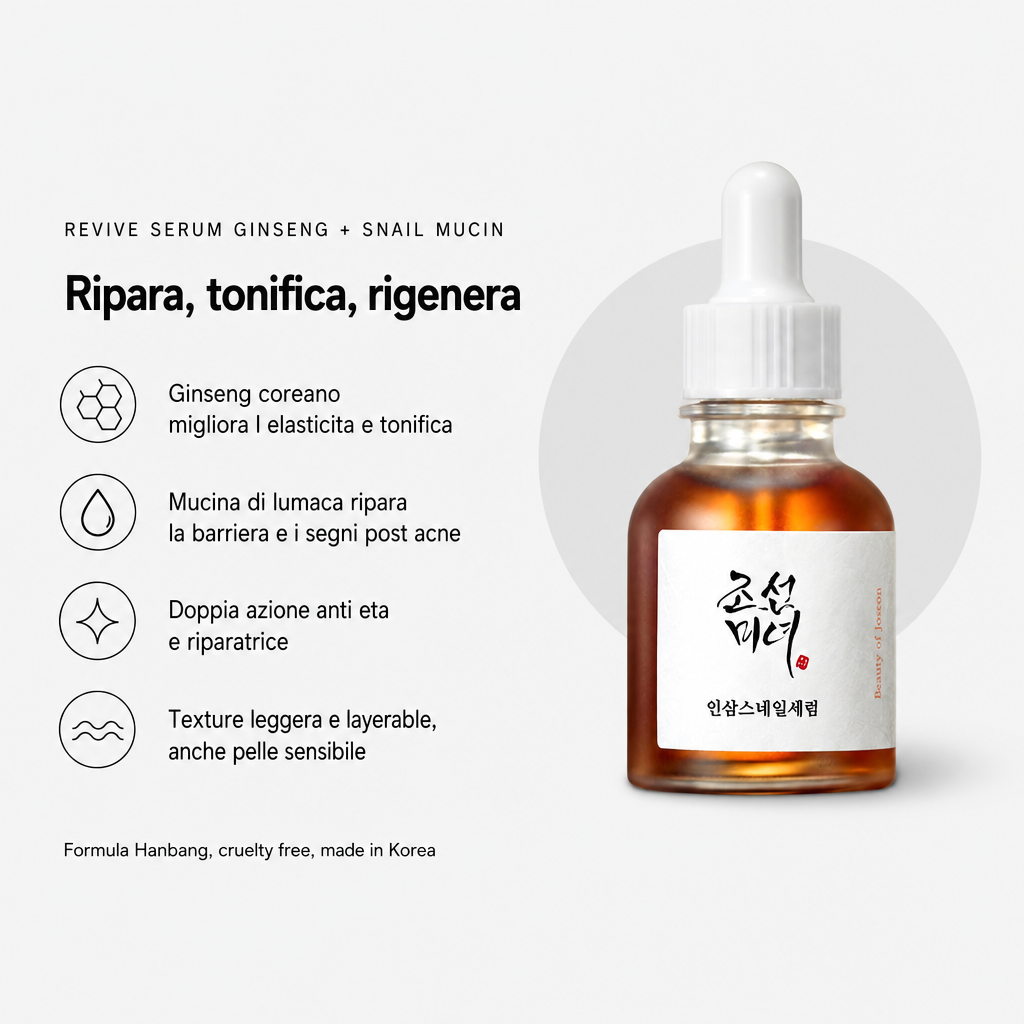 Beauty of Joseon Revive Serum - Benefici