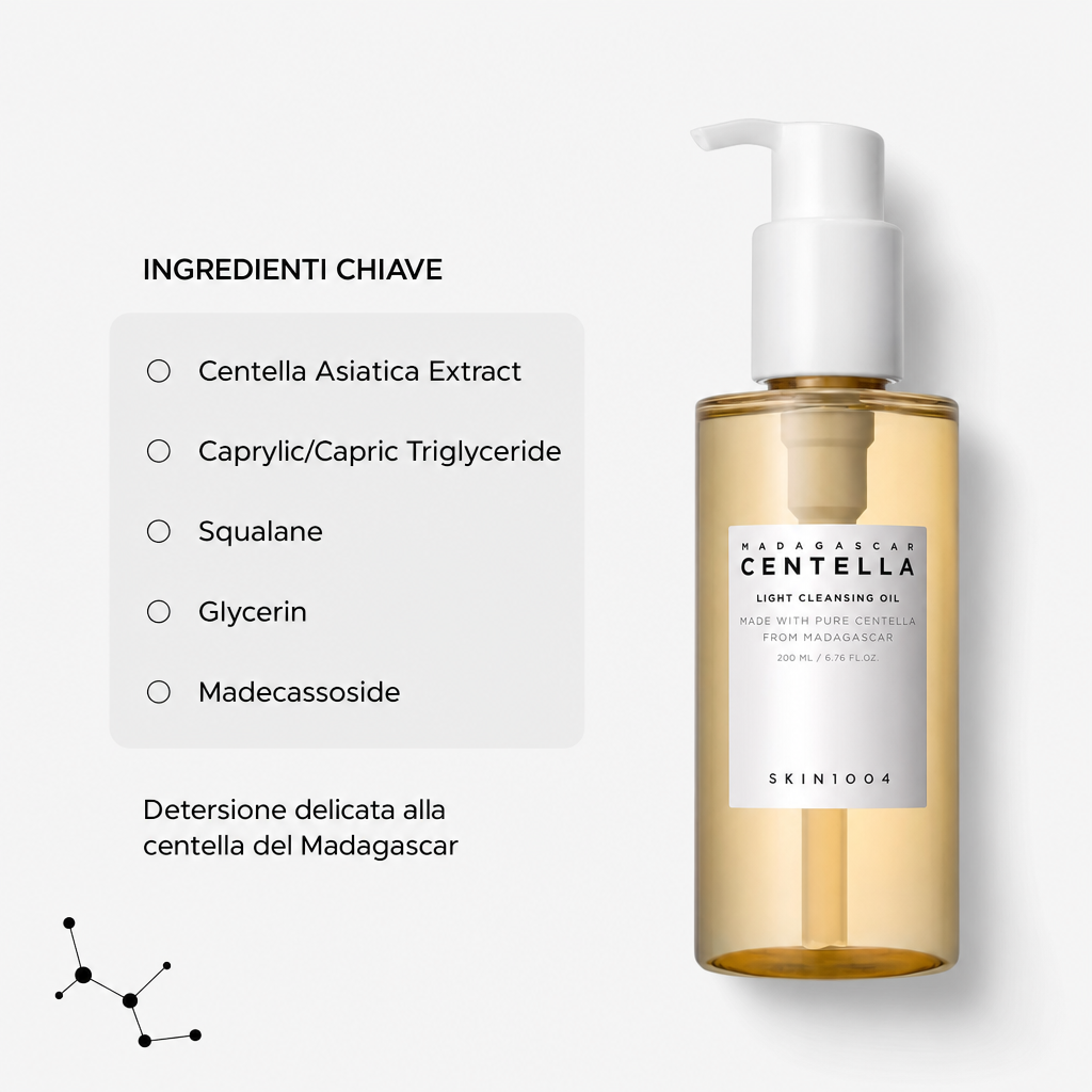 Skin1004 Light Cleansing Oil - Ingredienti