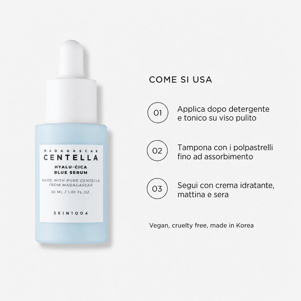 Skin1004 Blue Serum - Come si usa