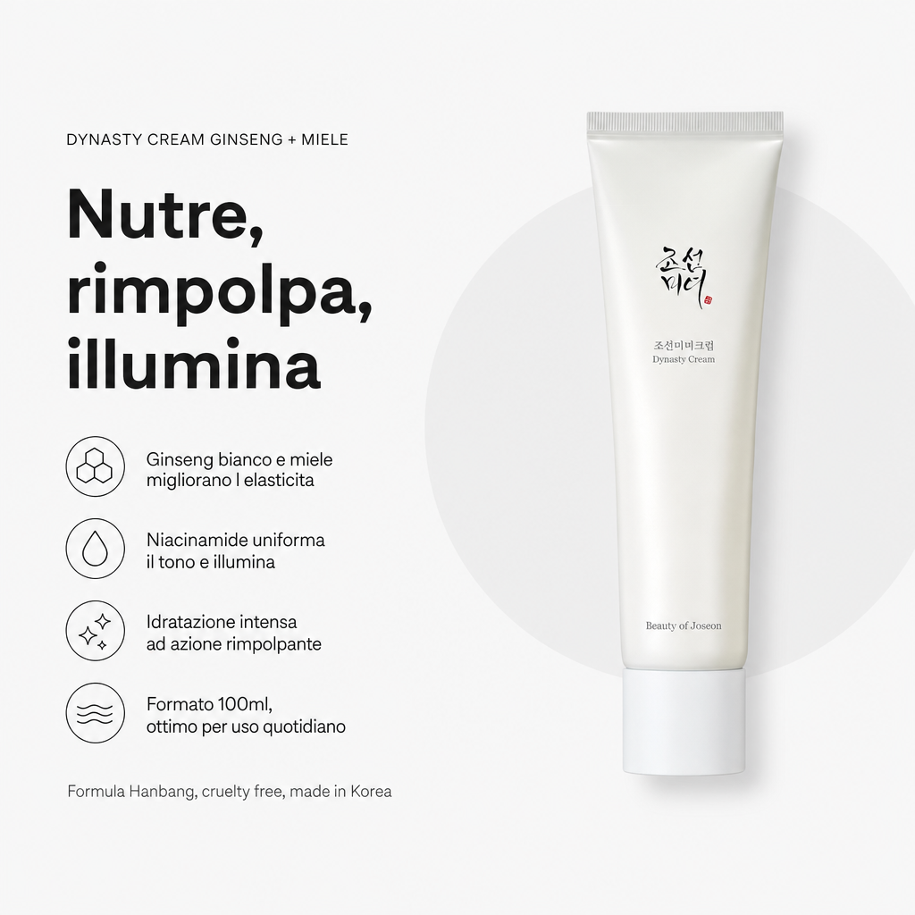 BOJ Dynasty Cream 100ml - Benefici