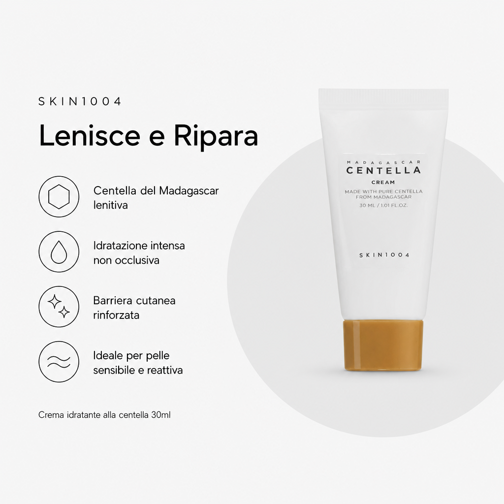 Skin1004 Madagascar Centella Cream - Benefici