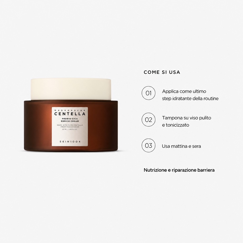Skin1004 Probio-Cica Enrich Cream - Come si usa