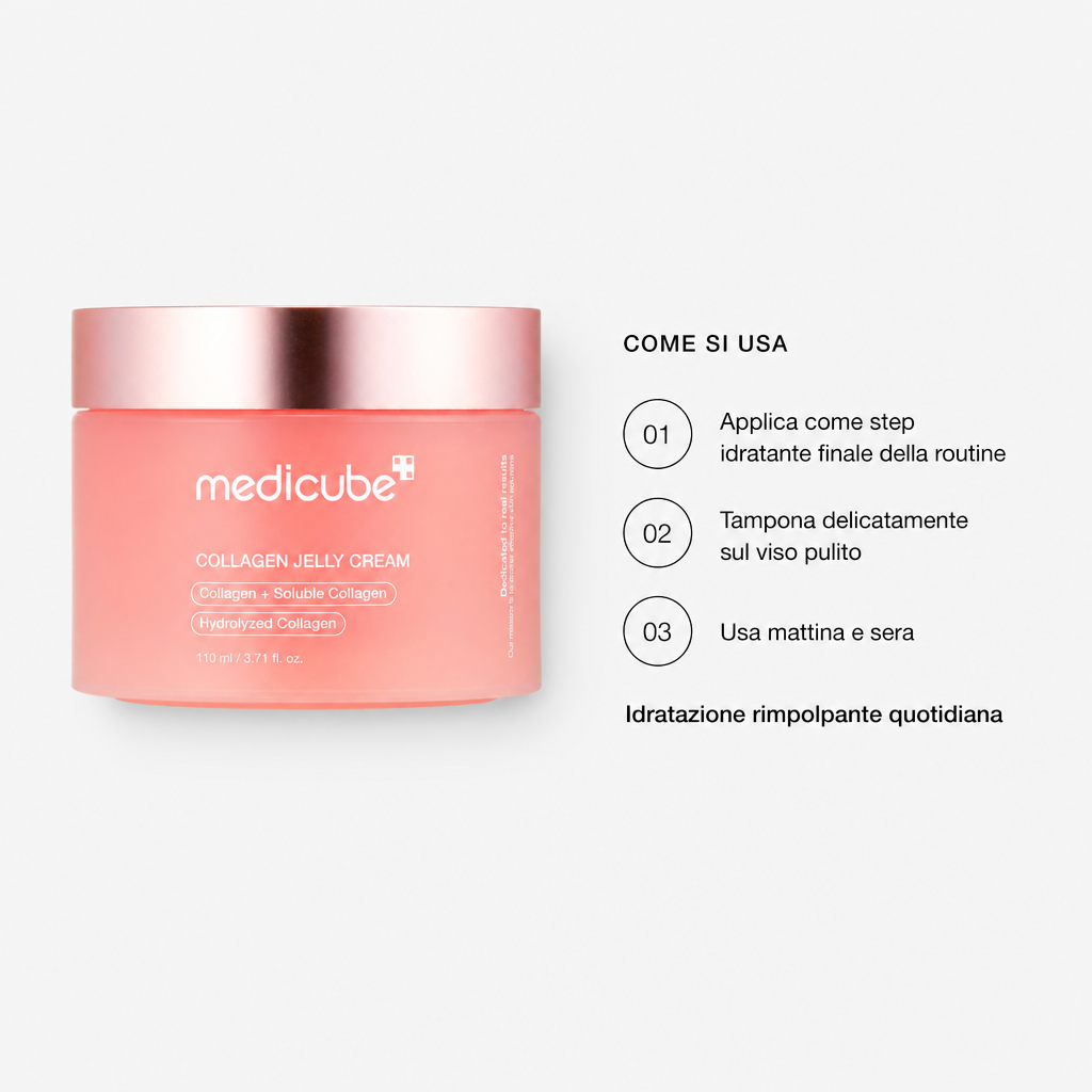 Medicube Collagen Jelly Cream - Come si usa