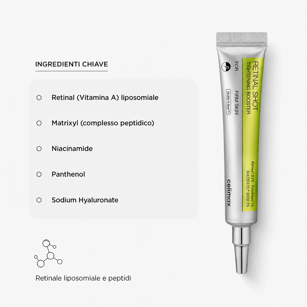 Celimax The Vita A Retinal Shot - Ingredienti