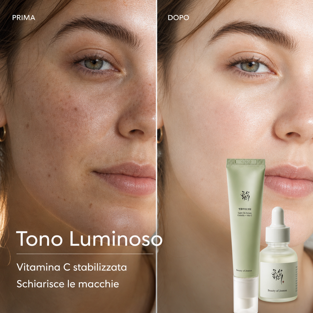 BOJ Light On Serum - Lifestyle prima dopo
