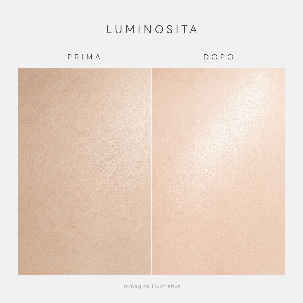 Luminosità prima e dopo - immagine illustrativa